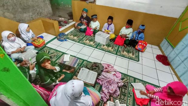 Aktivitas mengaji di Kabupaten Bandung