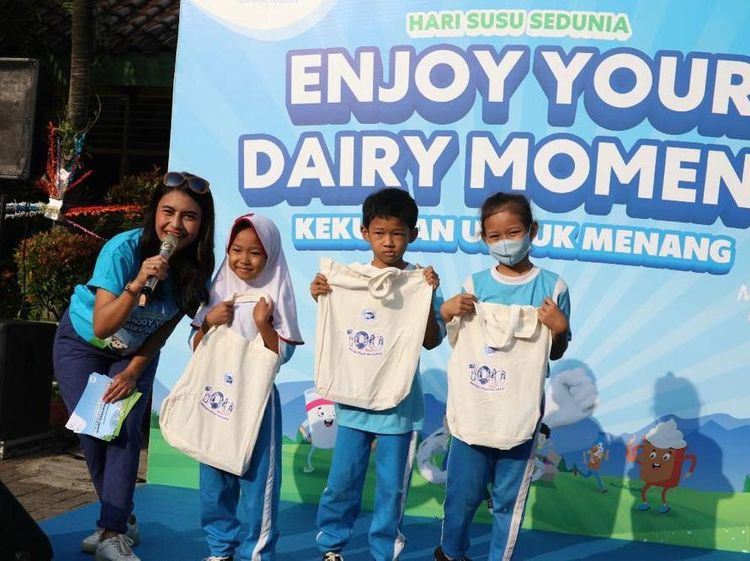 Anak PAUD Rayakan Hari Susu Nusantara Untuk Kesehatan