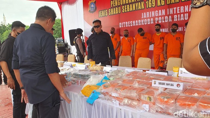 Barang bukti narkoba (Raja Adil Siregar/detikSumut)