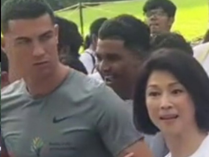 Cristiano Ronaldo dan Wong Li Lin