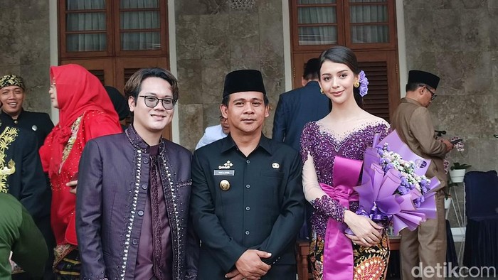 Deris Nagara saat menghadiri rangkaian kegiatan Hari Jadi Ciamis ke 381 tahun.