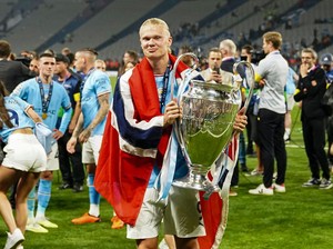 Haaland Dulu Tertekan Masuk Man City, Kini Lega Raih Treble