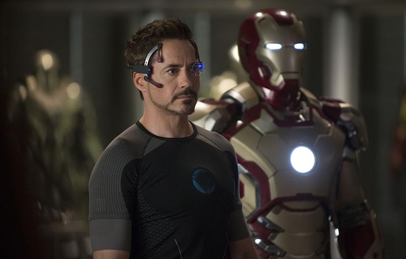 Cuplikan adegan di Iron Man 3.