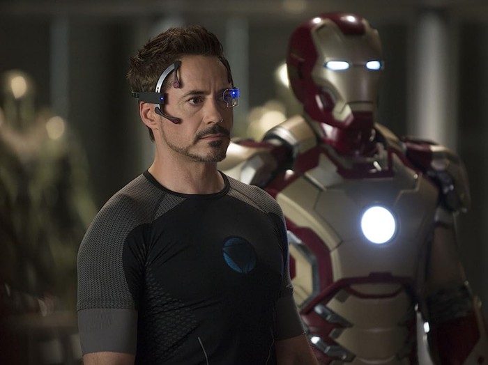 Cuplikan adegan di Iron Man 3.