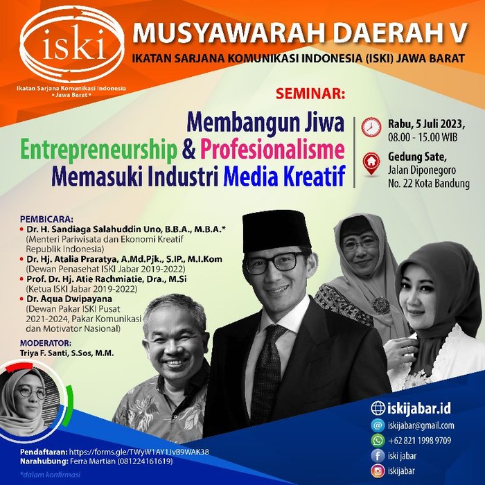 ISKI Jabar akan gelar Musda V di Bandung