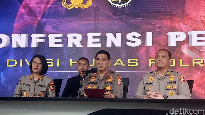 Konferensi Pers Polri soal Kasus TPPO