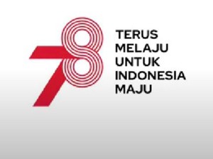 Istana Luncurkan Logo HUT Ke-78 RI, Tema Terus Melaju untuk Indonesia Maju
