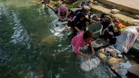 Air bersih lebih mereka gunakan untuk kebutuhan sehari-hari, seperti memasak dan mandi.  