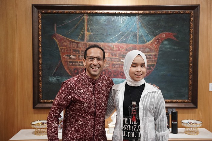 Nadiem dan Putri Ariani