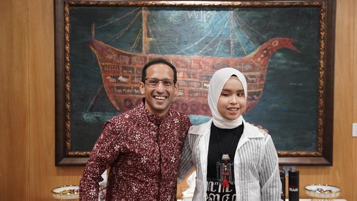 Nadiem dan Putri Ariani