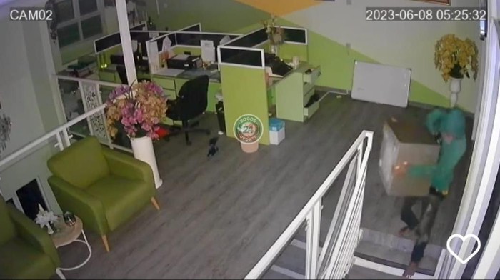 Pencurian di kantor Notaris di Cibinong, Kabupaten Bogor, viral di media sosial