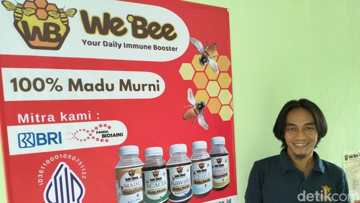 Pengusaha madu binaan BRI