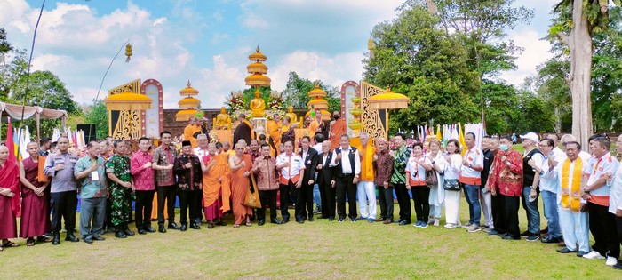 Perayaan Waisak 2023 di Candi Kedaton Jambi