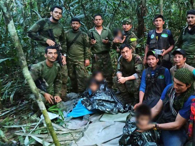 Momen Evakuasi 4 Anak Korban Kecelakaan Pesawat, 40 Hari Hidup di Hutan Amazon