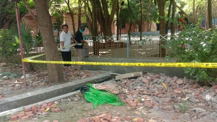 potongan kaki korban mutilasi di sidoarjo ditemukan di atlantic kenpark kenjeran surabaya
