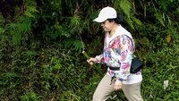 Puan Maharani belakangan sering terlihat di media sosial dan sedang berolahraga luar ruang (Foto: Puan Maharani/Instagram)