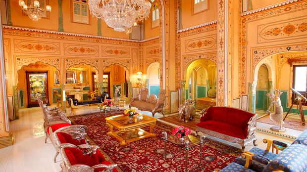 Raj Palace Hotel di Jaipur, India, salah satu hotel termahal di dunia.