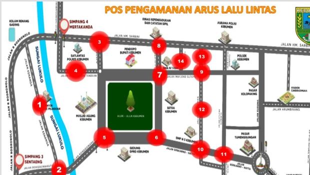Rekayasa Lalin saat Kebumen International Expo 2023 pada 17-24 Juni 2024.