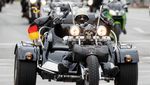 Ribuan Moge Konvoi di Jalanan Kota Hamburg