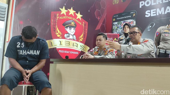 Sopir truk yang terguling dan tewaskan  tiga orang di semarang.