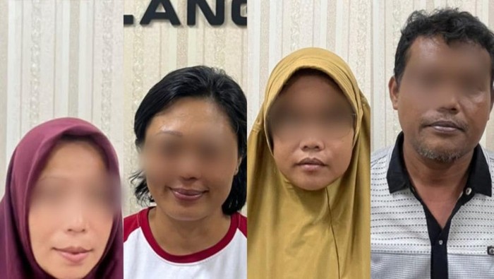 Tiga dari empat penyelundup PMI ilegal yang ditangkap di Batam adalah wanita.