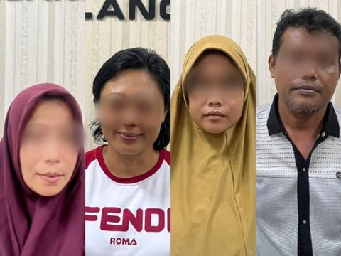 Tiga dari empat penyelundup PMI ilegal yang ditangkap di Batam adalah wanita.