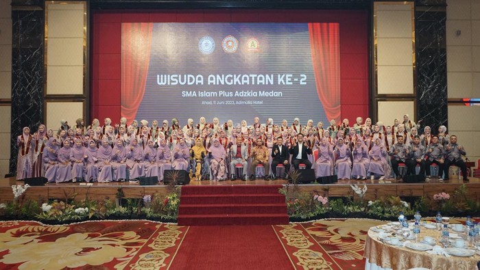 Wisuda SMA Islam Plus Adzakia