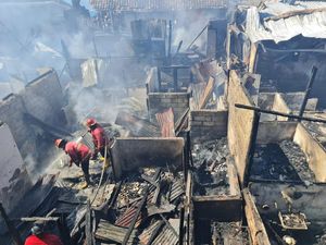 Fakta-fakta Kebakaran di Denpasar: 35 Rumah Hangus-112 Jiwa Terdampak
