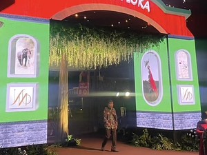 Viral Pernikahan Anak Bos Kebun Binatang di Yogya, Tamu Dijemput Perahu