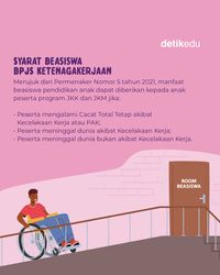 Infografis: Anak Peserta BPJS Ketenagakerjaan Bisa Dapat Beasiswa, Ini ...