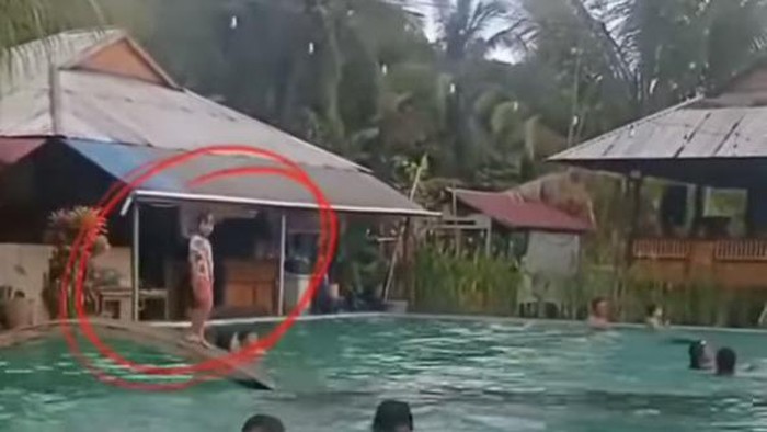 Bocah tenggelam di kolam renang di Minahasa Utara.