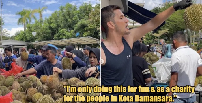 Bukan Gimmick! Artis Malaysia Jual Durian Rp 16 Ribu untuk Amal
