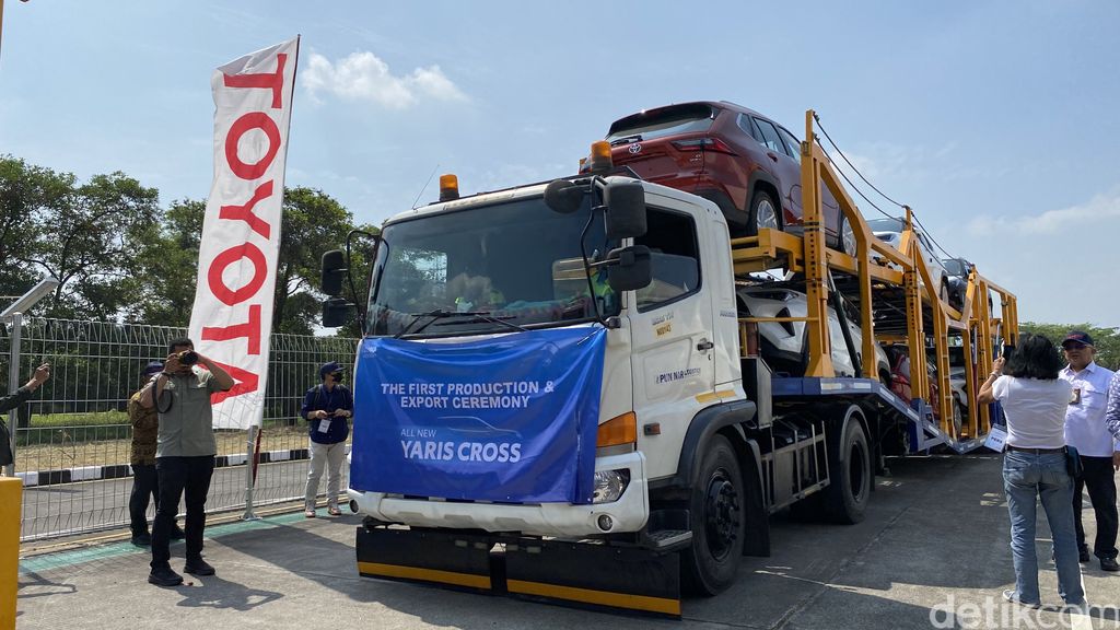 Ekspor Toyota Yaris Cross