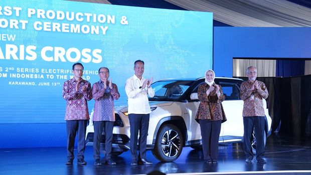 Ekspor Yaris Cross buatan Karawang