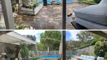 Taman belakang jadi enak dipandang. Foto: Boredpanda