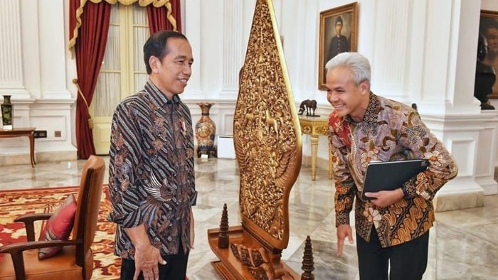 Ganjar bertemu Presiden Jokowi