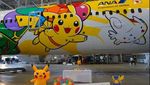 Gemes Banget! Maskapai Jepang Ini Punya Pesawat Gambar Pikachu