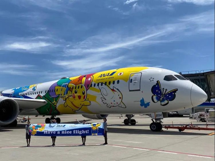 Gemes Banget! Maskapai Jepang Ini Punya Pesawat Gambar Pikachu