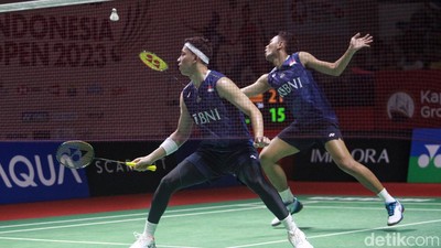 Indonesia Open 2023: Fajar/Rian Tumbangkan Ganda Denmark
