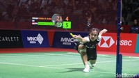 Gregoria Mariska harus menelan pil pahit. Dirinya tumbang!