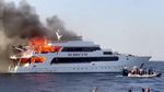 Kapal Pesiar di Mesir Terbakar, 3 Turis Inggris Hilang