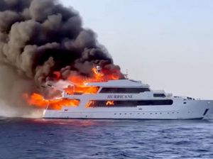 Kapal Pesiar di Mesir Terbakar, 3 Turis Inggris Hilang