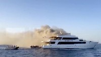 Kapal tersebut sedang dalam pelayaran enam hari dan dijadwalkan kembali pada hari Minggu ketika kobaran api terjadi saat berada sekitar 25 kilometer utara kota pesisir Marsa Alam.  