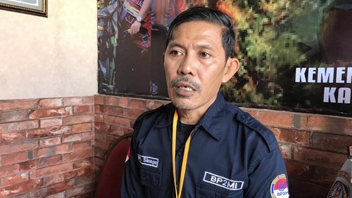 Kepala Balai Pelayanan Pelindungan Pekerja Migran Indonesia (BP3MI) Nusa Tenggara Barat (NTB) Mangiring Hasoloan Sinaga. (Foto: Helmy Akbar/detikBali)