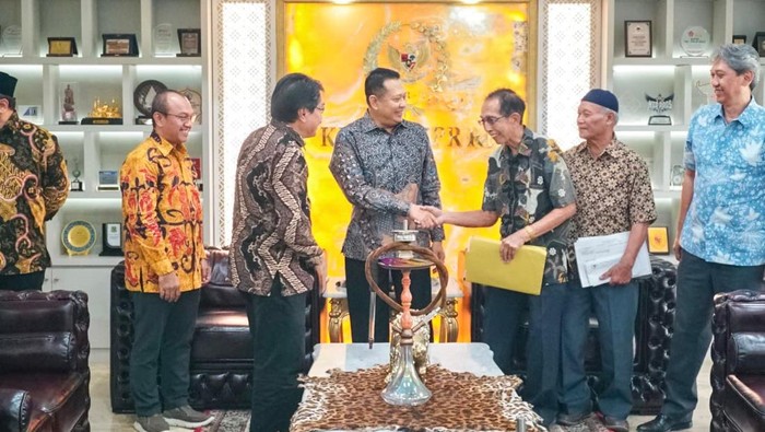 Ketua MPR RI Bambang Soesatyo mendukung pembangunan bangunan baru UNPERBA.