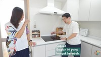 Tak hanya oven, tapi Gina juga mengganti kompor. Sebelumnya adalah kompor gas, kini menggantinya dengan kompor induksi atau listrik. Foto: YouTube Kimbab Family