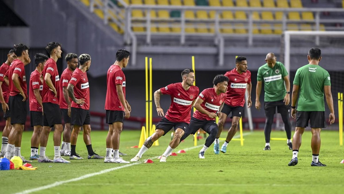 2 hal yang harus dibenahi Timnas Indonesia sebelum menghadapi Timnas Argentina. (Foto: ANTARA FOTO/Muhammad Adimaja)