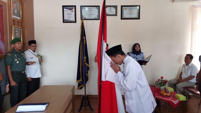 Napiter di Lapas Ngawi ikrar setia NKRI