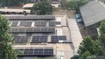 Penampakan PLTS di Atap Kantor Pusat Blue Bird