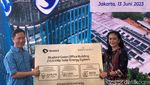 Penampakan PLTS di Atap Kantor Pusat Blue Bird